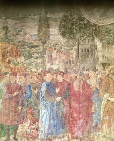 The Building of the Tower of Babel (detail) by Benozzo di Lese di Sandro Gozzoli